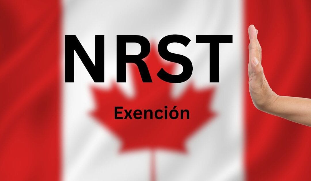 Exención del NRST para Nominados de Ontario